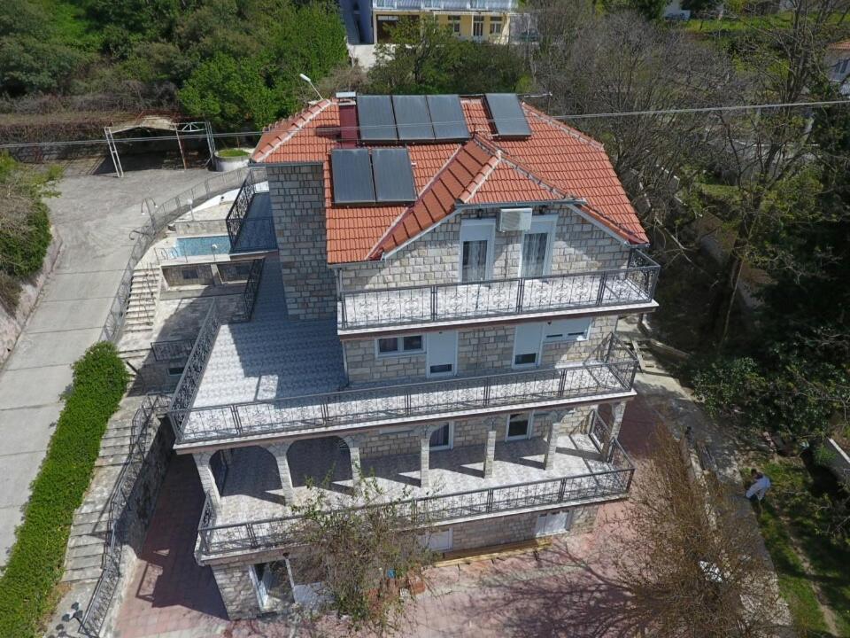 Vila Corovic Kumbor Buitenkant foto