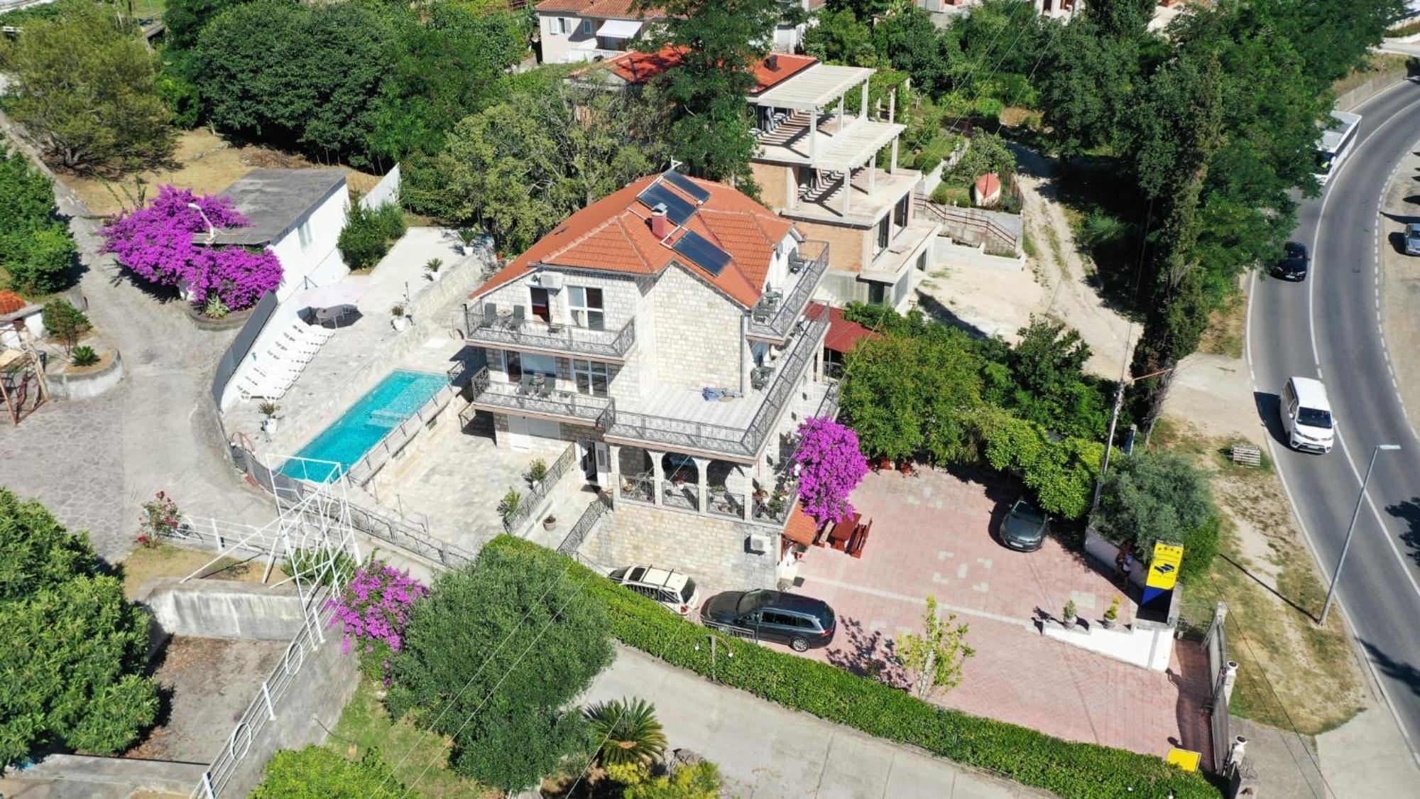 Vila Corovic Kumbor Buitenkant foto